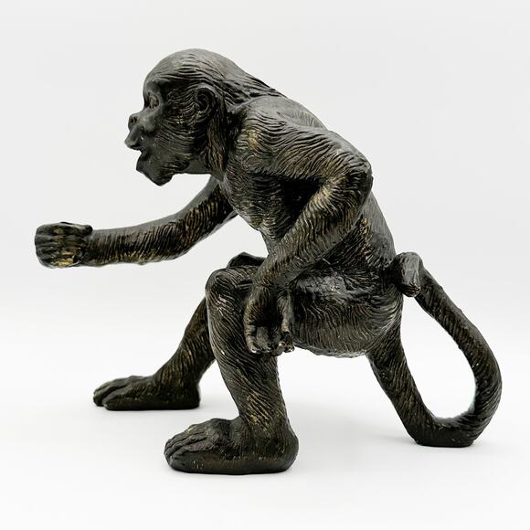 TIC Collection Resin Monkey Figurine Sculpture Bookshelf Accent - Picture 8 of 13